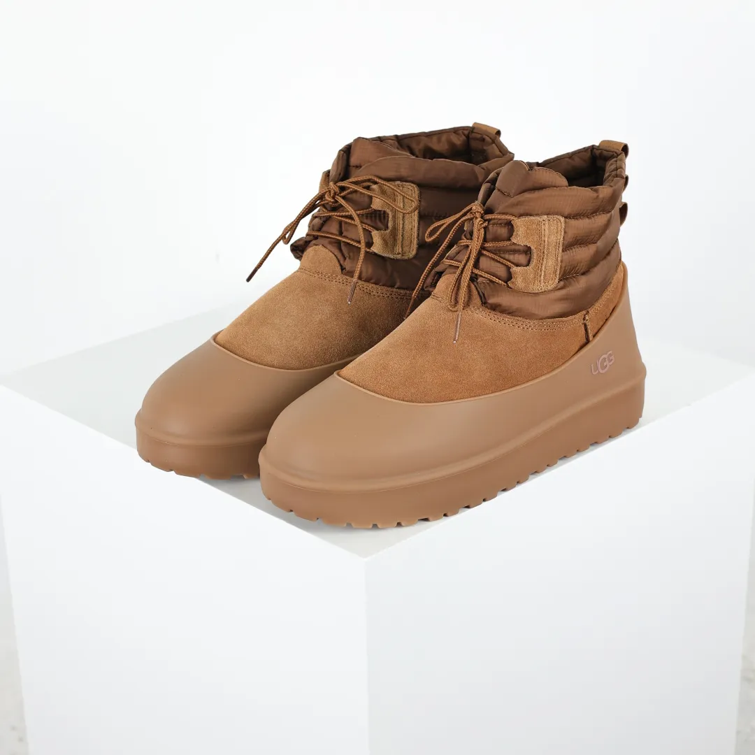 Pick up locally 💰780 Core recommendation Good price Platform foreign trade exclusive quality Men's and women's shoes UGG Mini Lace-Up Weather dual-purpose detachable winter neutral snow boots 1120849 High-end foreign trade mixed M Overseas shopping purchasing exclusive for high-end retail Combination midsole is lightweight and non-slip Real sheep fur integrated Size: 35 36 37 38 39 40 41 42 43 44 45 46